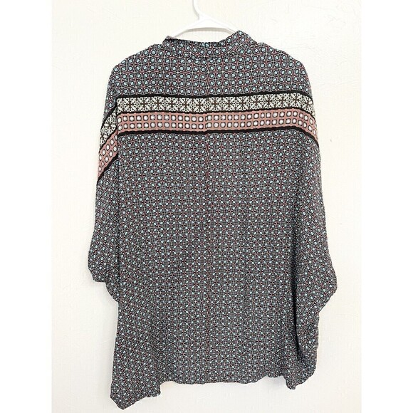 Victoria Secret Kimono Boho Cover Up Cardigan Open Front  Small Festival Rayon - Picture 8 of 8